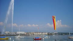 Water Fountains Boats geneva
