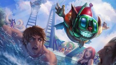Water game league Champions League of Legends artwork online 