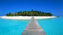 Water Island transparent Maldives awesome pellucid