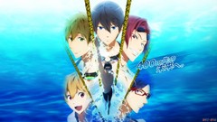 Water key swimming Free visual Iwatobi Swim Club Nanase Haruka 