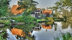 Water Landscapes Trees HDR