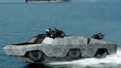 Water military camouflage amphibious vehicle Lockheed Martin