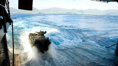 Water military tanks