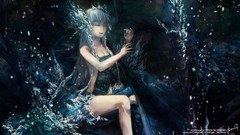 Water Music magic Anime harp kisuki