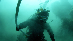 Water nature walk scuba