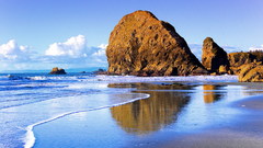 Water ocean clouds Landscapes