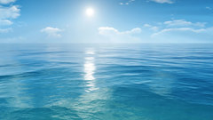 Water ocean nature digital