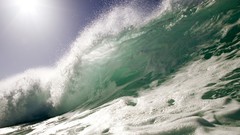 Water ocean waves foam