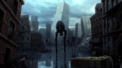 Water paintings War ruins