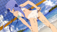 Water panties long hair