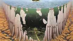 Water paths cliffs Islands