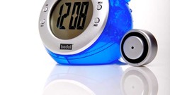 Water powered alarm clock