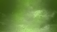 Water rain glass water