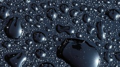 Water rain wet water