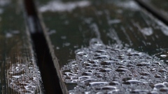 Water rain Wood water