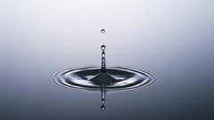 Water ripples water splash