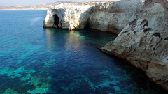 Water rocks Islands Greece