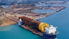 Water ships industrial plants