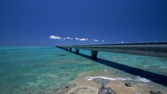 Water skylines rocks Bridges