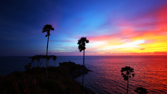 Water sunset ocean Beaches