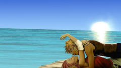 Water sunset ocean haruno