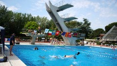 Water swimming architecture sunlight tropic swimming pools