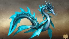 Water tails Dragons fish