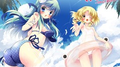 Water touhou bikini ecchi