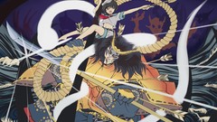 Water touhou uniforms long