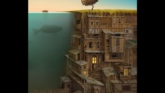 Water Trees fences fish