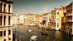 Water venice architecture buildings cities motorboats