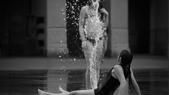 Water woman classic wet funny skirts bikini squirting