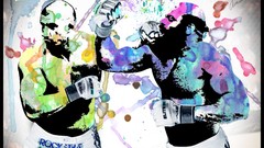 Watercolor mma Kimbo Slice