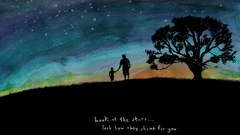 Watercolor Stars found one