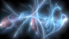 waveforms digital art shapes