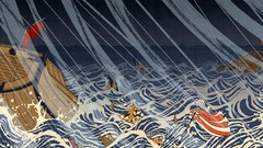 Waves siege Total War shogun 2