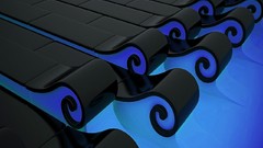 Waves tiles Graphic Design