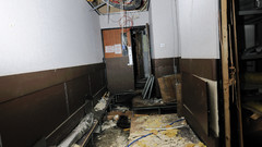 We retraced our steps