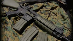 Weapons airsoft hk416