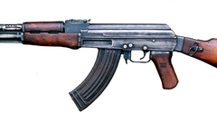 Weapons ak-47 automatic weapons