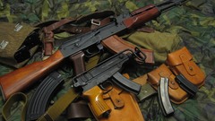 Weapons ak-47 Rifles Guns