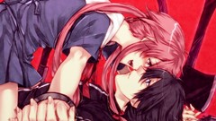 Weapons Anime chains anime girls school uniforms bondage mirai 