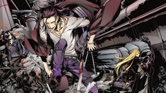 Weapons Anime Manga blondes long hair anime boys Dogs: Bullets 