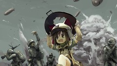 Weapons Anime soldiers brown eyes brunettes Tears to Tiara 