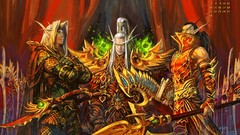 Weapons armor Calendar world of warcraft blood elf artwork 