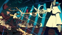 Weapons beams short hair black hair black eyes Japanese 