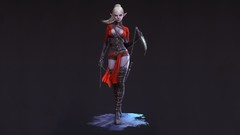 Weapons blood elves chains blondes assassins cleavage Dark 