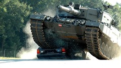Weapons cars military tanks crush Leopard 2 Austrian Armed 