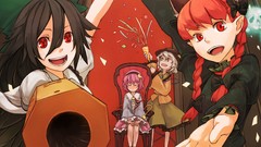 Weapons chairs string Fairies dress socks Confetti flying white 