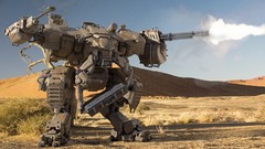 Weapons District 9 3d digital art futuristic mecha The Fiddler